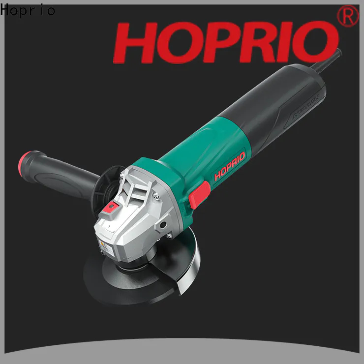 Hoprio bulk supply battery powered angle grinder ໂຮງງານຜະລິດໂດຍກົງ