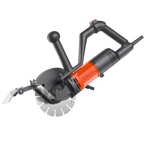 1800 Вт айнымалы ток щеткасыз қабырғаға төсеу машинасы бетон қабырға кескіші жоғары қуатты шаңсыз суды кесетін үлкен айналу моменті щеткасыз электр құралы