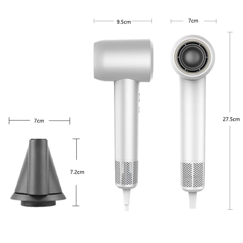 Pengering Rambut Berkelajuan Tinggi 11000RPM- F02