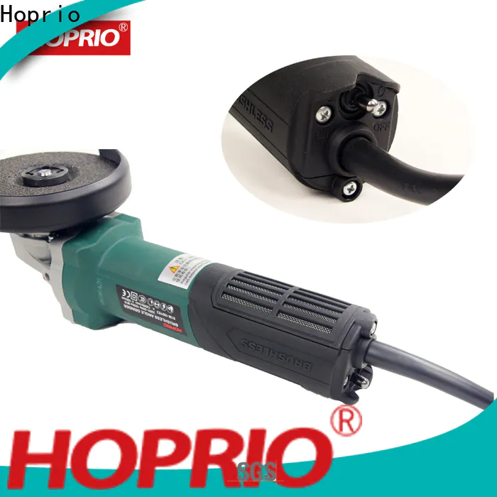 Hoprio standard 4 inch angle grinder direktang ibinebenta para sa pandaigdigang merkado