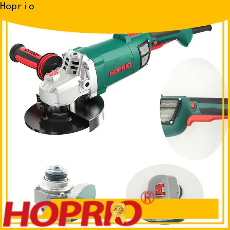 Hoprio 6 inci Brushless angle grinder borong mencari pembeli untuk pasaran global