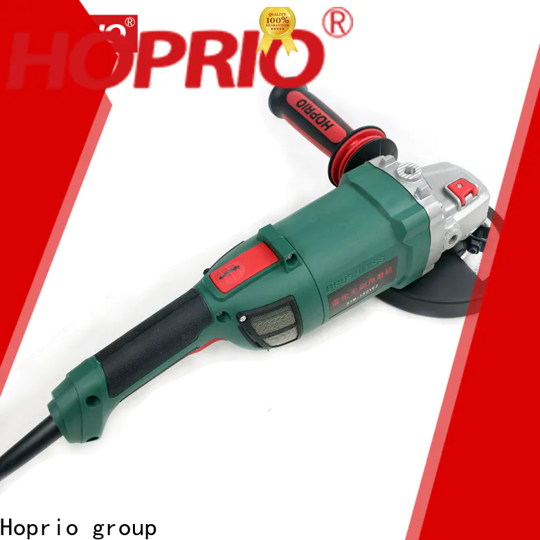 Trung t&acirc;m nh&agrave; m&aacute;y sản xuất m&aacute;y m&agrave;i g&oacute;c kh&ocirc;ng chổi than Hoprio 6 inch d&agrave;nh cho thương nh&acirc;n