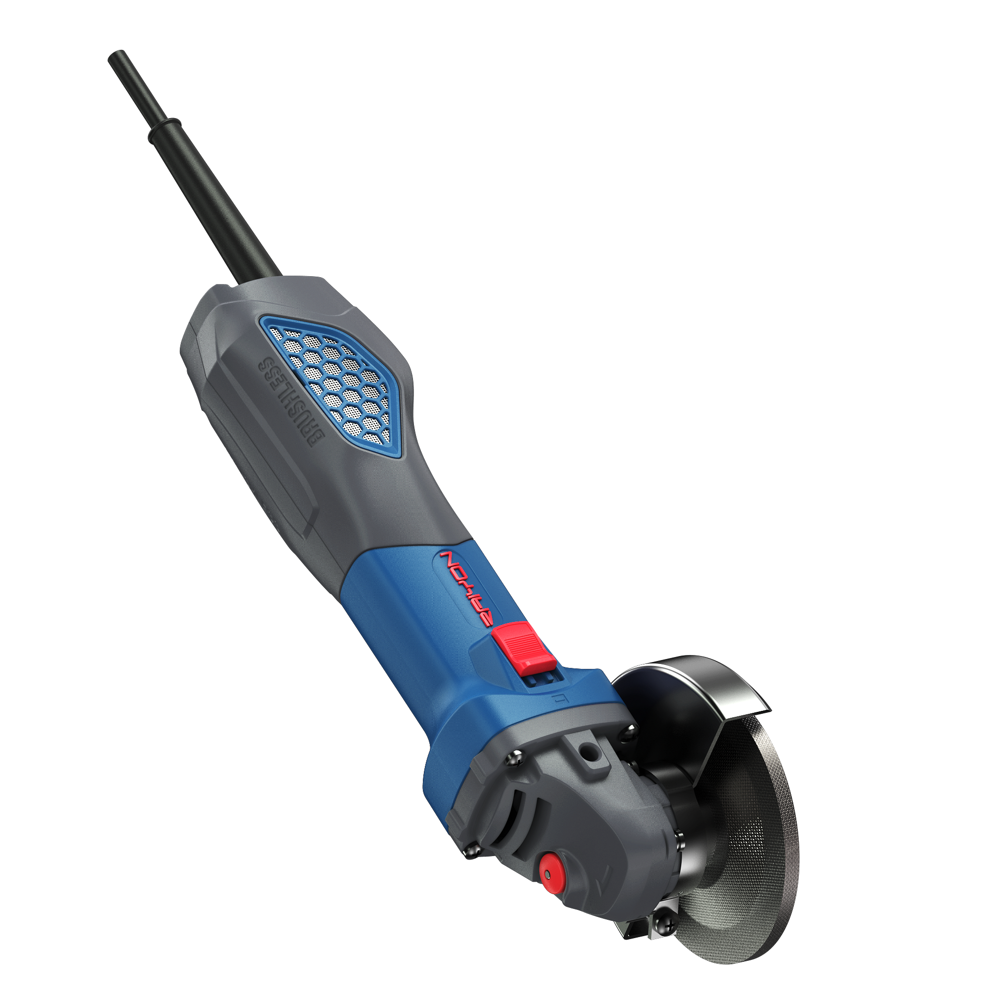 Gred Profesional Baharu PAG100-07310 Mini Corded Brushless Angle Grinder