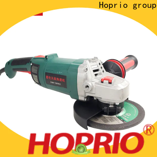 Hoprio 6 duim borsellose hoekslyper verskaffer industrieel vir b2c