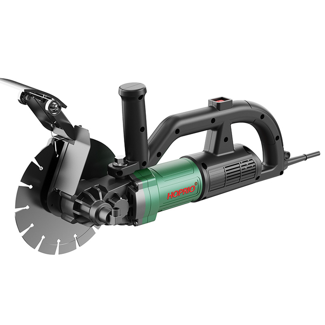 4000W AC Brushless Wall Slotting Machine Concrete Wall Cutter High Power Debu Basah Percuma Alat