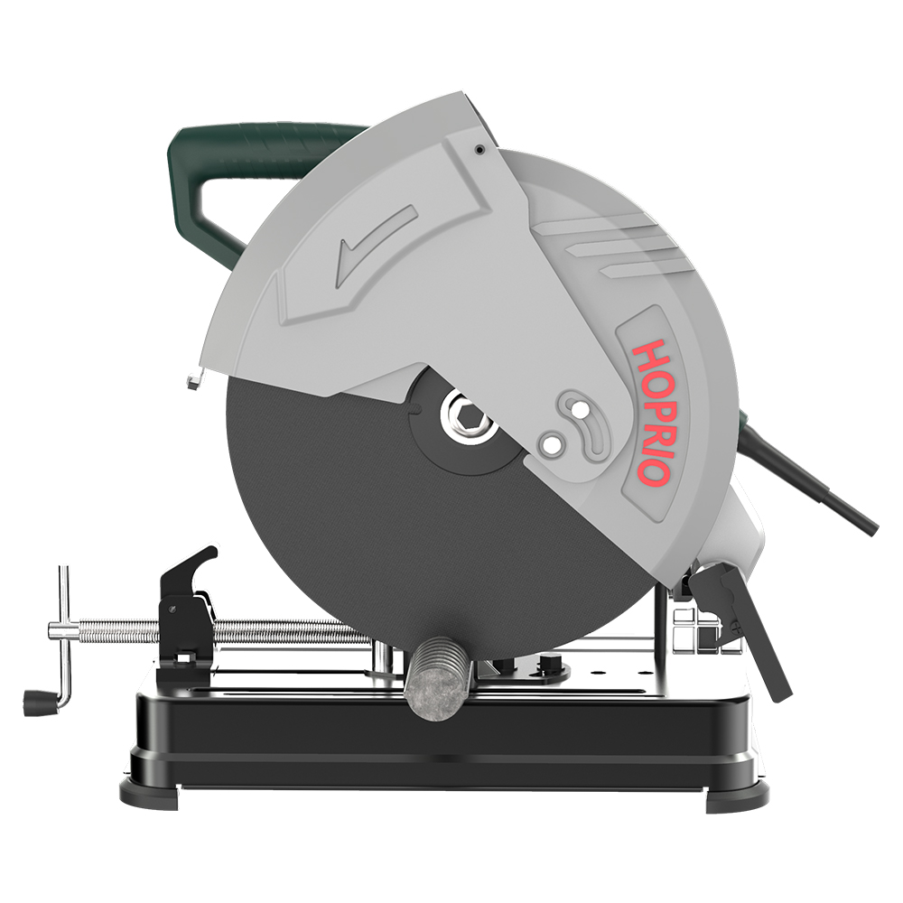 HOPRIO J1G-355YE2 Brushless Steel Cutting Saw - High- Speed ​​Production Workhorse for Metal Fabrication