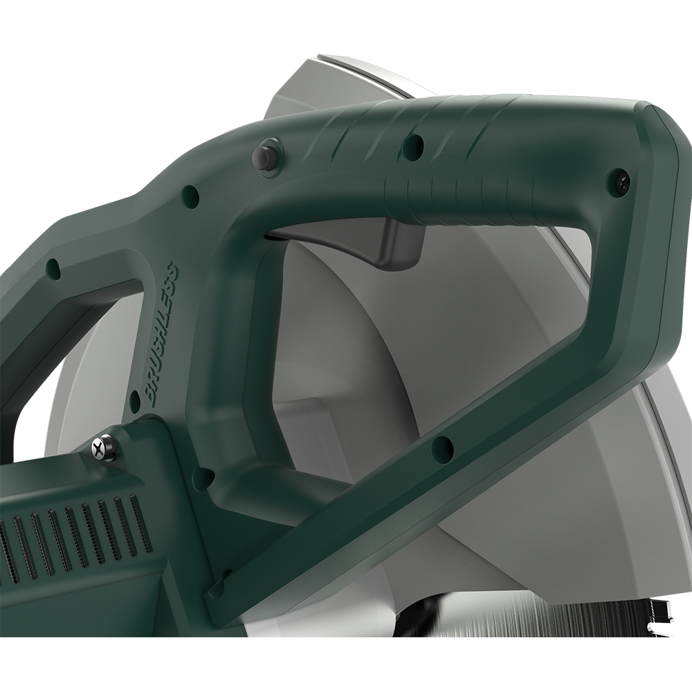 HOPRIO J1G-355YE2 Brushless Steel Cutting Saw - High- Speed ​​Production Workhorse for Metal Fabrication